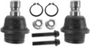 PAIR OF FRONT LOWER BALL JOINTS TO SUIT NISSAN NAVARA D40 YD25DDTI TURBO DIESEL 2.5L I4 OD 43.25MM