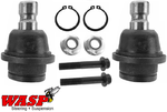 PAIR OF WASP FRONT UPPER BALL JOINTS TO SUIT NISSAN NAVARA D40 YD25DDTI TURBO DIESEL 2.5L I4