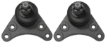 PAIR OF FRONT UPPER BALL JOINTS TO SUIT ISUZU D-MAX TFR 4JJ1-TCX TURBO DIESEL 3.0L I4
