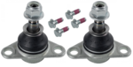 PAIR OF FRONT LOWER BALL JOINTS TO SUIT VOLVO XC90 P2 P3 B5254T2 D5244T4 D5244T18 2.4L 2.5L I5