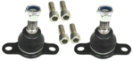 PAIR OF FRONT LOWER BALL JOINTS TO SUIT VOLKSWAGEN TRANSPORTER T4 ACU AET AAB 2.4 2.5L I5 01/1996 ON