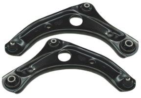PAIR OF FRONT LOWER CONTROL ARMS TO SUIT NISSAN MICRA K13 HR15DE 1.5L I4