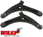 PAIR OF WASP FRONT LOWER CONTROL ARMS TO SUIT MITSUBISHI LANCER CJ CF 4B11 4B12 4B11T 2.0L 2.4L I4