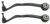 PAIR OF FRONT LOWER RADIUS CONTROL ARMS TO SUIT FORD TERRITORY SZ 276DT TURBO DIESEL 2.7L V6