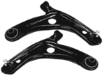 2 X FRONT LOWER CONTROL ARM FOR TOYOTA YARIS NCP90R NCP91R NCP93R 1NZFE 2NZFE 1.3 1.5L I4 TO 09/2010