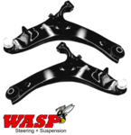PAIR OF WASP FRONT LOWER CONTROL ARMS TO SUIT SUBARU FORESTER SH EJ253 FB25A EJ255 EE20 2.0L 2.5L F4