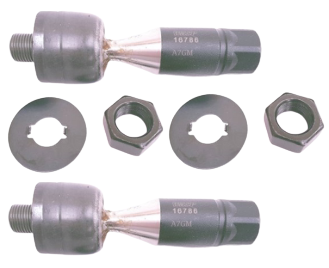 PAIR OF RACK ENDS TO SUIT TOYOTA PRADO RZJ95R KZJ90R KZJ95R 3RZ-FE 1KZ-TE TURBO DIESEL 2.7L 3.0L I4