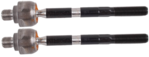 PAIR OF RACK ENDS TO SUIT VOLVO B5244S4 B5254T3 B5244T7 B5254T7 D5244T8 2.4L 2.5L I5