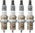 SET OF 4 AUTOLITE IRIDIUM SPARK PLUGS TO SUIT NISSAN HR16DE MR18DE MR20DE 1.6L 1.8L 2.0L I4