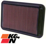 K&N REPLACEMENT AIR FILTER TO SUIT TOYOTA COROLLA AE101R-AE112R 7A-FE 4A-FE 4A-GE 7A-FET 1.6 1.8L I4