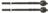 PAIR OF RACK ENDS TO SUIT MITSUBISHI OUTLANDER ZG ZH 4B12 2.4L I4