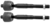 PAIR OF RACK ENDS TO SUIT MITSUBISHI 4N15 4G64 4M41T 4D56T TURBO DIESEL 2.4L 2.5L 3.2L I4