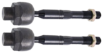 PAIR OF RACK ENDS TO SUIT LEXUS LX470 UZJ100R 2UZ-FE 4.7L V8 FROM 08/2002