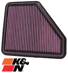 K&N REPLACEMENT AIR FILTER TO SUIT TOYOTA AURION GSV40R 2GR-FE SUPERCHARGED 3.5L V6