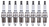 SET OF 8 AUTOLITE SPARK PLUGS TO SUIT BMW 5 SERIES 530I M60B30 3.0L V8