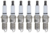 SET OF 6 AUTOLITE SPARK PLUGS TO SUIT SAAB 9000 B308I 3.0L V6