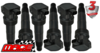 SET OF 6 MACE STANDARD REPLACEMENT IGNITION COILS TO SUIT HYUNDAI GENESIS DH G6DJ 3.8L V6