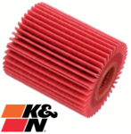 K&N HIGH FLOW CARTRIDGE OIL FILTER TO SUIT TOYOTA CROWN URS206R 1UR-FSE 4.6L V8