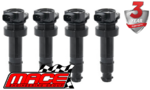 SET OF 4 MACE STANDARD REPLACEMENT IGNITION COILS TO SUIT KIA G4FA G4FC 1.4L 1.6L I4