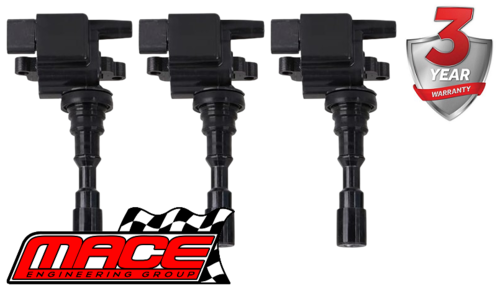 SET OF 3 MACE STANDARD REPLACEMENT IGNITION COILS TO SUIT KIA SORENTO BL G6CU G6DA 3.5L 3.8L V6