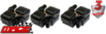 3 X STD REPLACEMENT IGNITION COIL FOR MERCEDES BENZ C230 CL203 S203 W203 M272.920 2.5L V6 TO 11/2006
