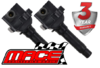 PAIR OF MACE STANDARD REPLACEMENT IGNITION COILS TO SUIT KIA SPORTAGE JA FE 2.0L I4