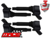 4 X STANDARD REPLACEMENT IGNITION COIL TO SUIT VOLKSWAGEN GOLF MK.7 CHPA CMBA CXSA CZCA CZDA 1.4L I4
