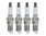 SET OF 4 AUTOLITE SPARK PLUGS TO SUIT MITSUBISHI 4G63 4G64 4G63T 1.8L 2.0L 2.4L I4