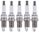 SET OF 4 AUTOLITE SPARK PLUGS TO SUIT MITSUBISHI LANCER CA CB 4G15 4G61 1.5L 1.6L I4