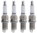 SET OF 4 AUTOLITE SPARK PLUGS TO SUIT NISSAN URVAN E24 Z24 2.4L I4