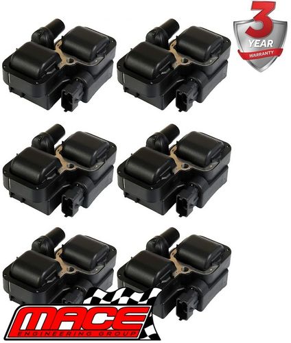 SET OF 6 MACE STANDARD REPLACEMENT IGNITION COILS TO SUIT MERCEDES BENZ C280 W202 M112.920 2.8L V6