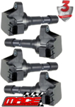 SET OF 4 MACE STANDARD REPLACEMENT IGNITION COILS TO SUIT HONDA L15A7 LEA1 L13Z1 1.3L 1.5L I4