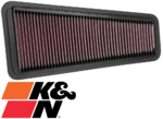 K&N REPLACEMENT AIR FILTER TO SUIT TOYOTA HILUX GGN15R GGN25R 1GR-FE SUPERCHARGED 4.0L V6