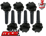 SET OF 6 MACE STANDARD REPLACEMENT IGNITION COILS TO SUIT CHRYSLER EER EES 2.7L V6