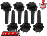 SET OF 6 MACE STANDARD REPLACEMENT IGNITION COILS TO SUIT CHRYSLER SEBRING JR EES 2.7L V6