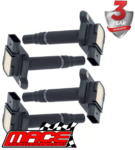 SET OF 4 MACE STANDARD REPLACEMENT IGNITION COILS TO SUIT AUDI A6 C5 AJP AQE ARH 1.8L I4