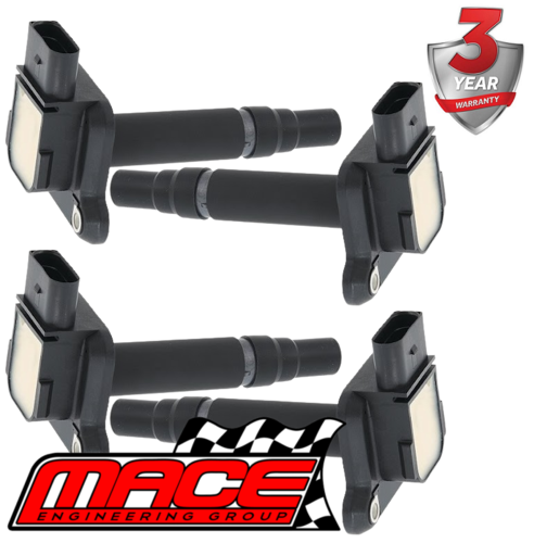 SET OF 4 MACE STANDARD REPLACEMENT IGNITION COILS TO SUIT VOLKSWAGEN APH AWC TURBO 1.8L I4
