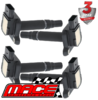 SET OF 4 MACE STANDARD REPLACEMENT IGNITION COILS TO SUIT VOLKSWAGEN BEETLE 9C APH TURBO 1.8L I4