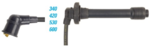 7MM IGNITION LEADS TO SUIT HONDA CIVIC ED D15B4 1.5L I4 TILL 12/1991 HATCHBACK ONLY