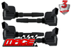 SET OF 4 MACE STANDARD REPLACEMENT IGNITION COILS TO SUIT VOLKSWAGEN PASSAT B8 CJSA TURBO 1.8L I4