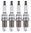 SET OF 4 AUTOLITE SPARK PLUGS TO SUIT FORD LASER KF KH KJ KL KN KQ B6 BPME FP 1.6L 1.8L I4