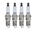 SET OF 4 AUTOLITE SPARK PLUGS TO SUIT FORD LASER KF KH KJ KL KN KQ B6 BPME FP 1.6L 1.8L I4