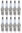 SET OF 10 AUTOLITE SPARK PLUGS TO SUIT AUDI RS6 C6 BUH TWIN TURBO 5.0L V10