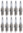 SET OF 10 AUTOLITE SPARK PLUGS TO SUIT AUDI RS6 C6 BUH TWIN TURBO 5.0L V10