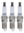 SET OF 3 AUTOLITE SPARK PLUGS TO SUIT DAIHATSU CHARADE L251S EJ-DE 1.0L I3