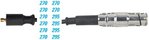 7MM IGNITION LEADS TO SUIT CHRYSLER CROSSFIRE ZH EGX EGZ SUPERCHARGED 3.2L V6