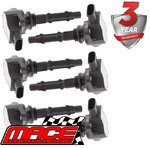 SET OF 6 MACE STANDARD REPLACEMENT IGNITION COILS TO SUIT MERCEDES BENZ C300 W204 M272.947 3.0L V6