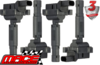 4 X STANDARD REPLACEMENT IGNITION COIL TO SUIT MERCEDES BENZ C200 S204 W204 M271.860 1.8L I4