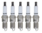 SET OF 5 AUTOLITE IRIDIUM SPARK PLUGS TO SUIT AUDI KJ KG ADU TURBO 2.1L 2.2L I5