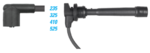 7MM IGNITION LEADS TO SUIT HYUNDAI LANTRA J2 J3 G4GM G4GF 1.8L 2.0L I4
